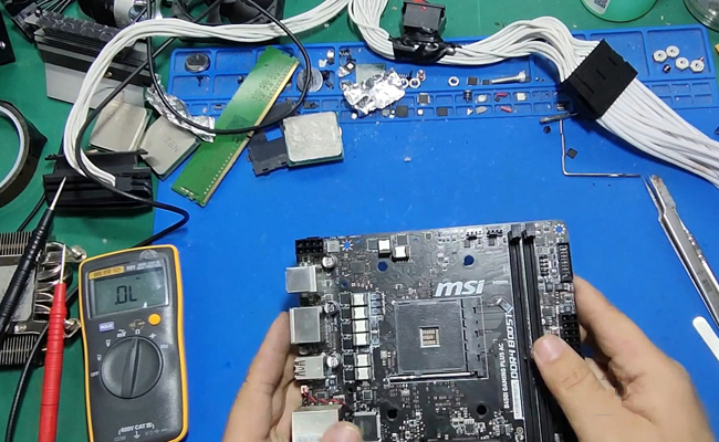 西安灞桥区华硕电脑主板维修